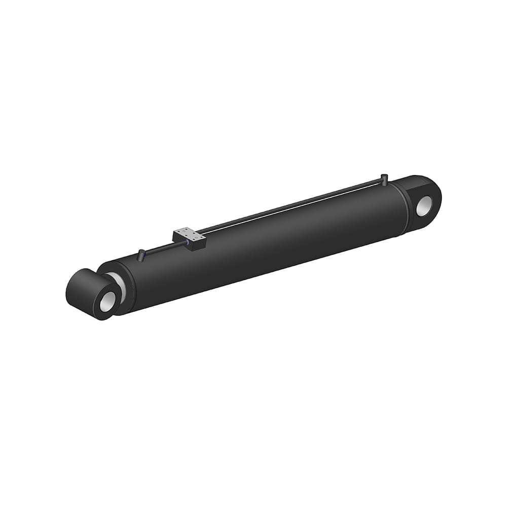 Cilindro per luffing idraulico del caricatore a caricatore laterale