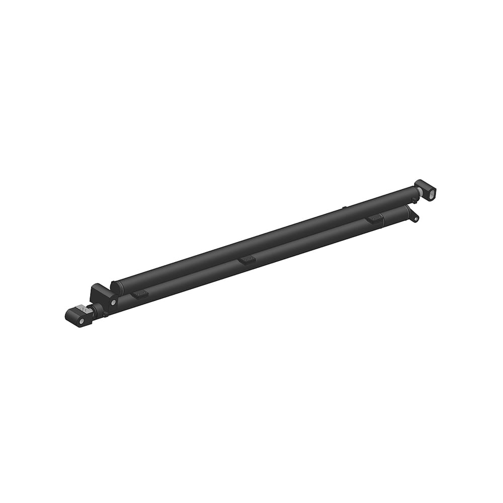 Cilindro telescopico del braccio di sollevamento idraulico di rimorchio