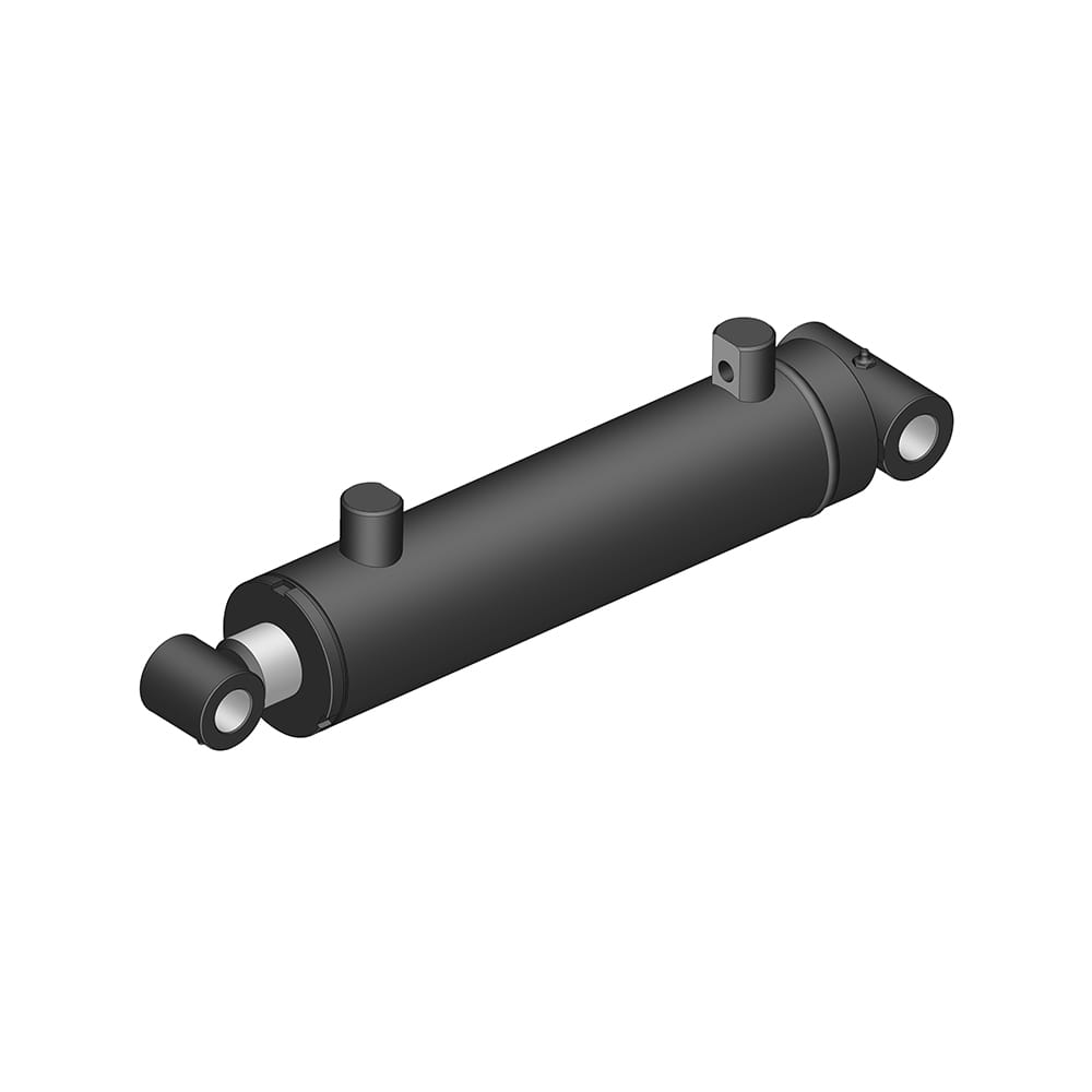 Tornio di rimorchio a boom idraulico cilindro